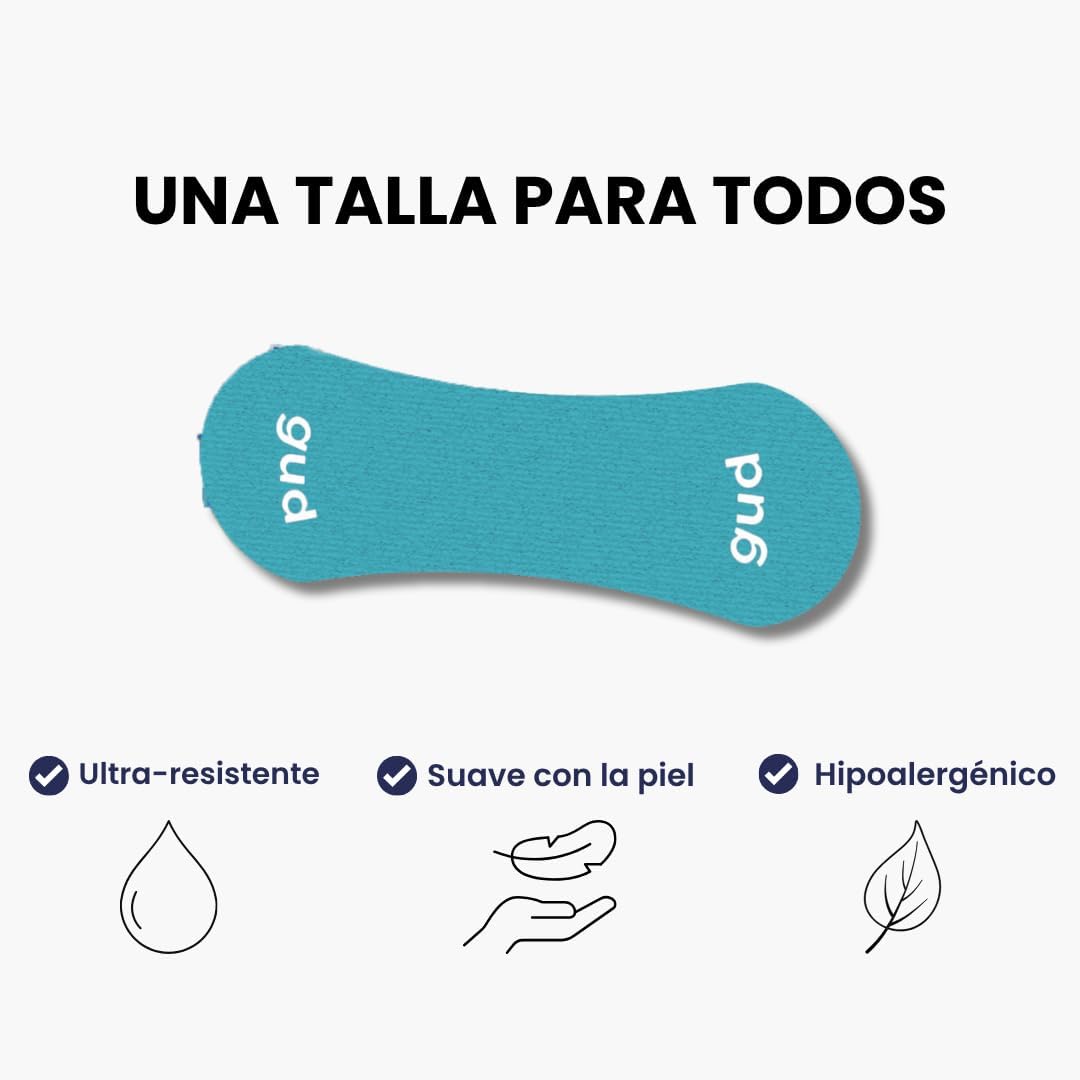 (AMAZON) Nasenpflaster Gudsport – Gudslip® – 30 + 6 Tage - Verbessert deine Atmung beim Sport | Größerer Luftstrom und Schweißschutz