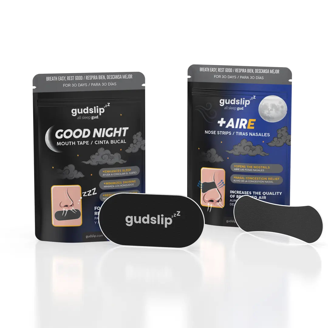 Gudslip Sleep Solutions | Premium Mouth Tape, Nose Strips – Gudslip®