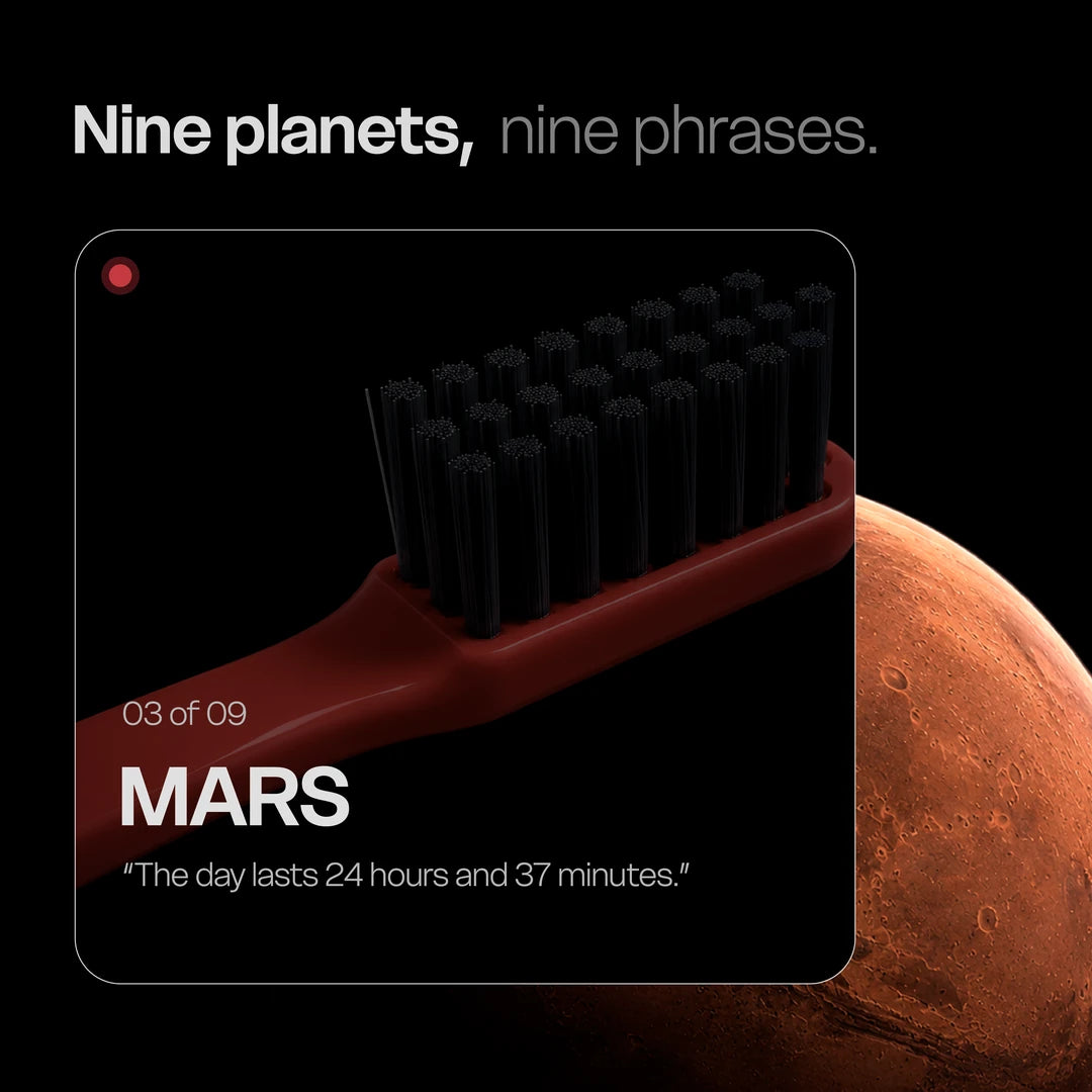 Mars – Weiche Zahnbürste
