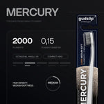 Mercury – Mittelweiche Zahnbürste
