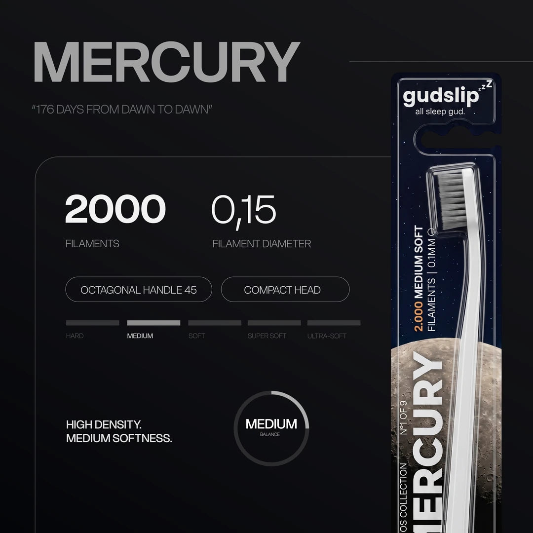 Mercury – Mittelweiche Zahnbürste