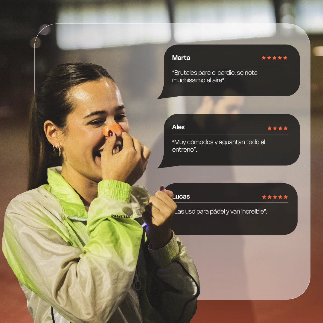 Gudsport® Tiras Nasales (Naranja)