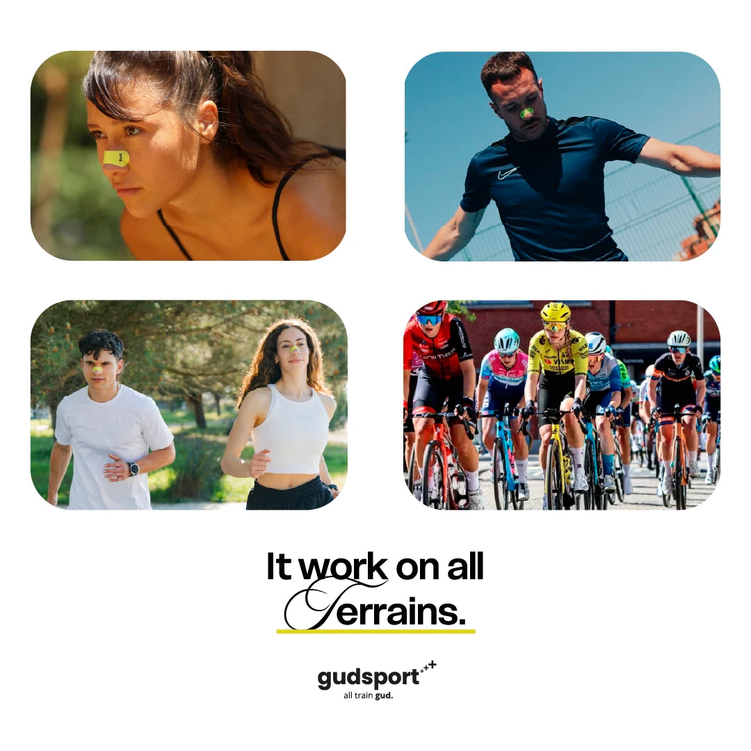 Gudsport® Tiras Nasales (Amarillo)