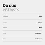 Mercury – Cepillo de dientes medio suave