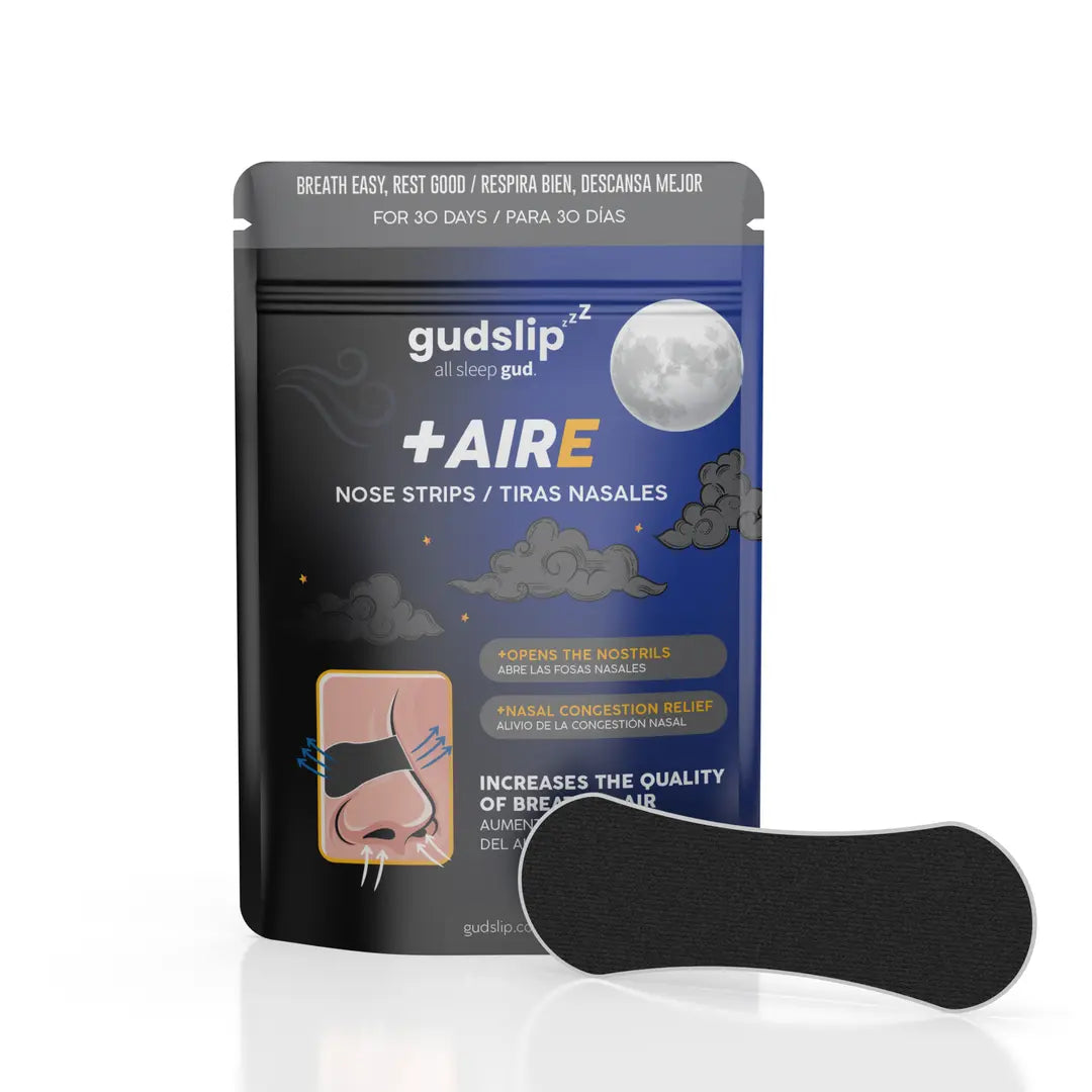 Gudslip: the best product for better breathing Tiras de nariz para mejorar el descanso