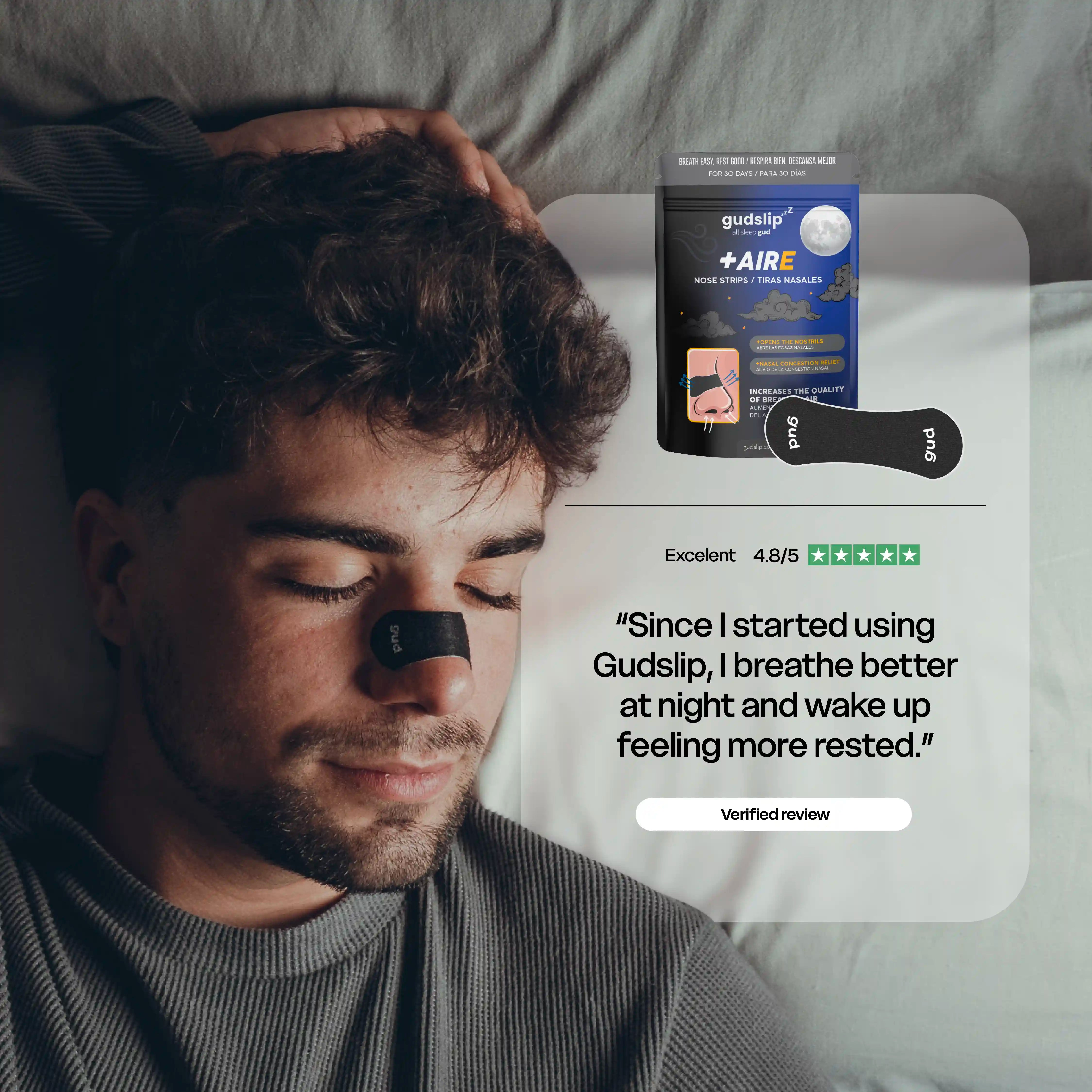 Gudslip® Nose Strips (Black)