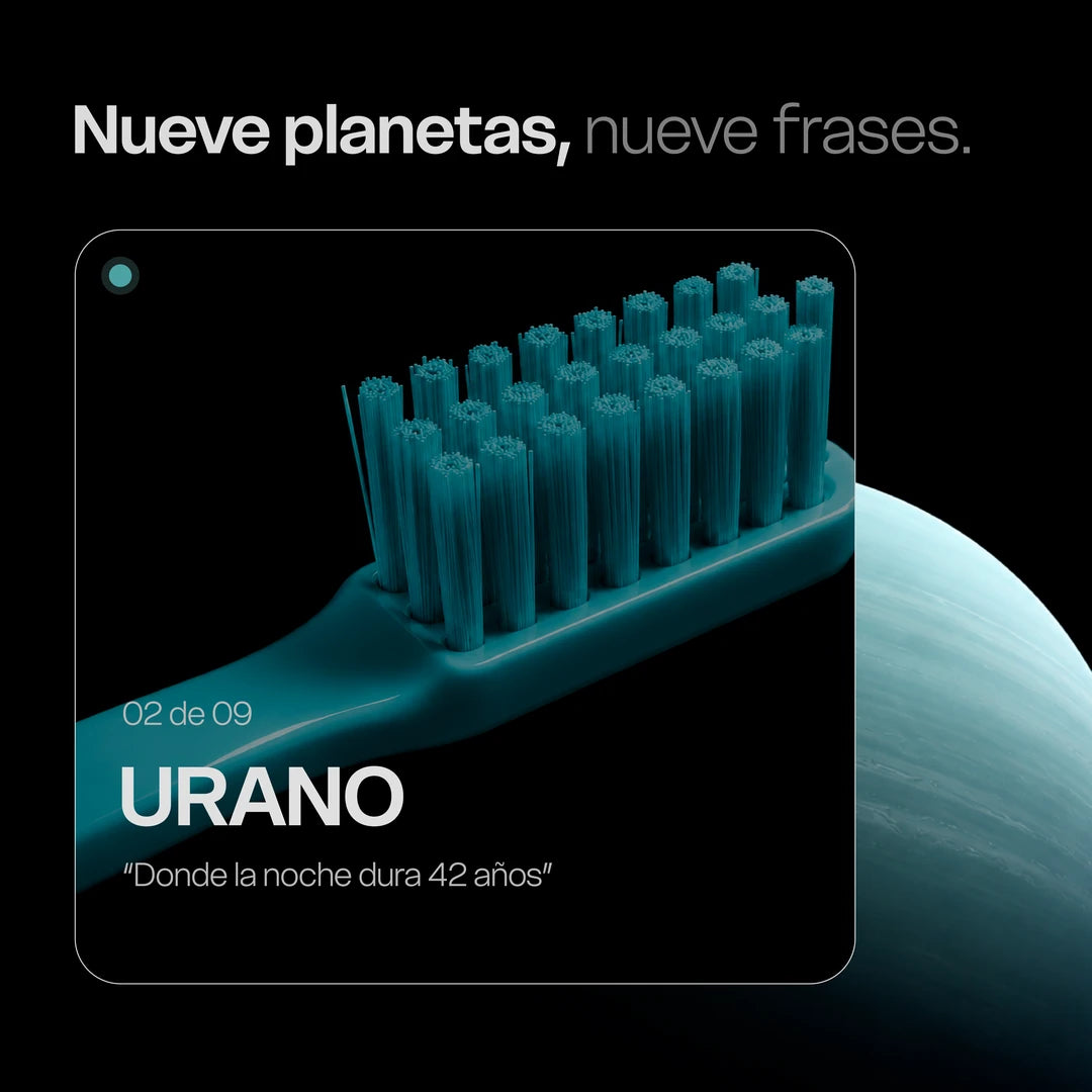 Uranus – Cepillo de dientes medio suave
