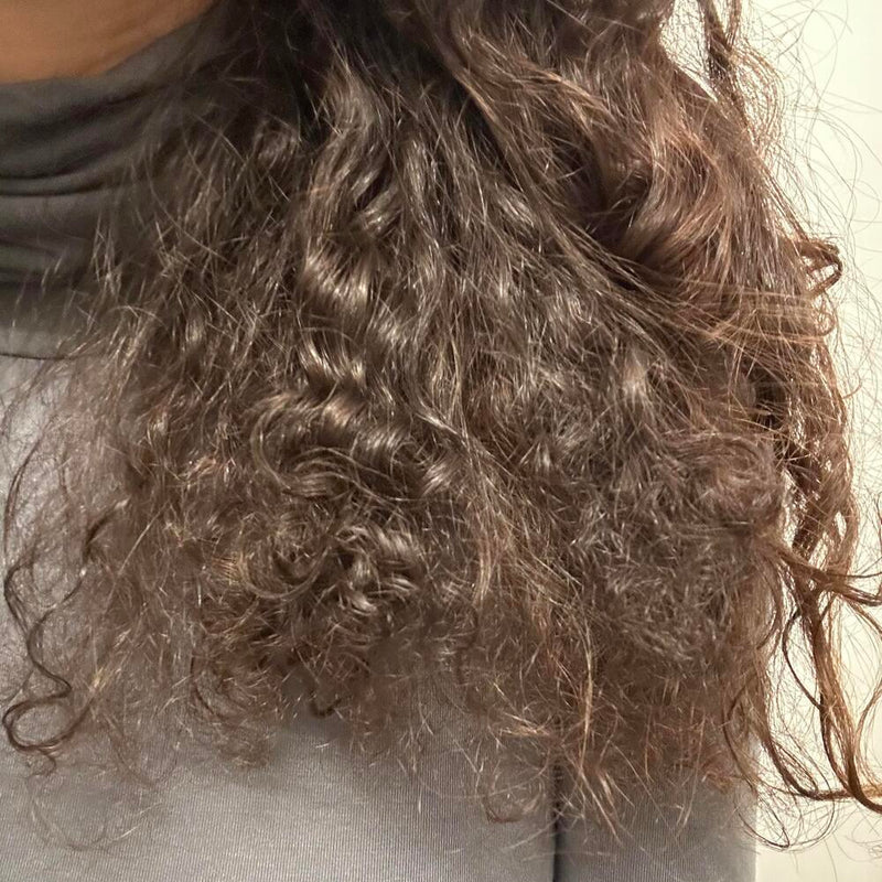 You wake up with frizzy, tangled hair