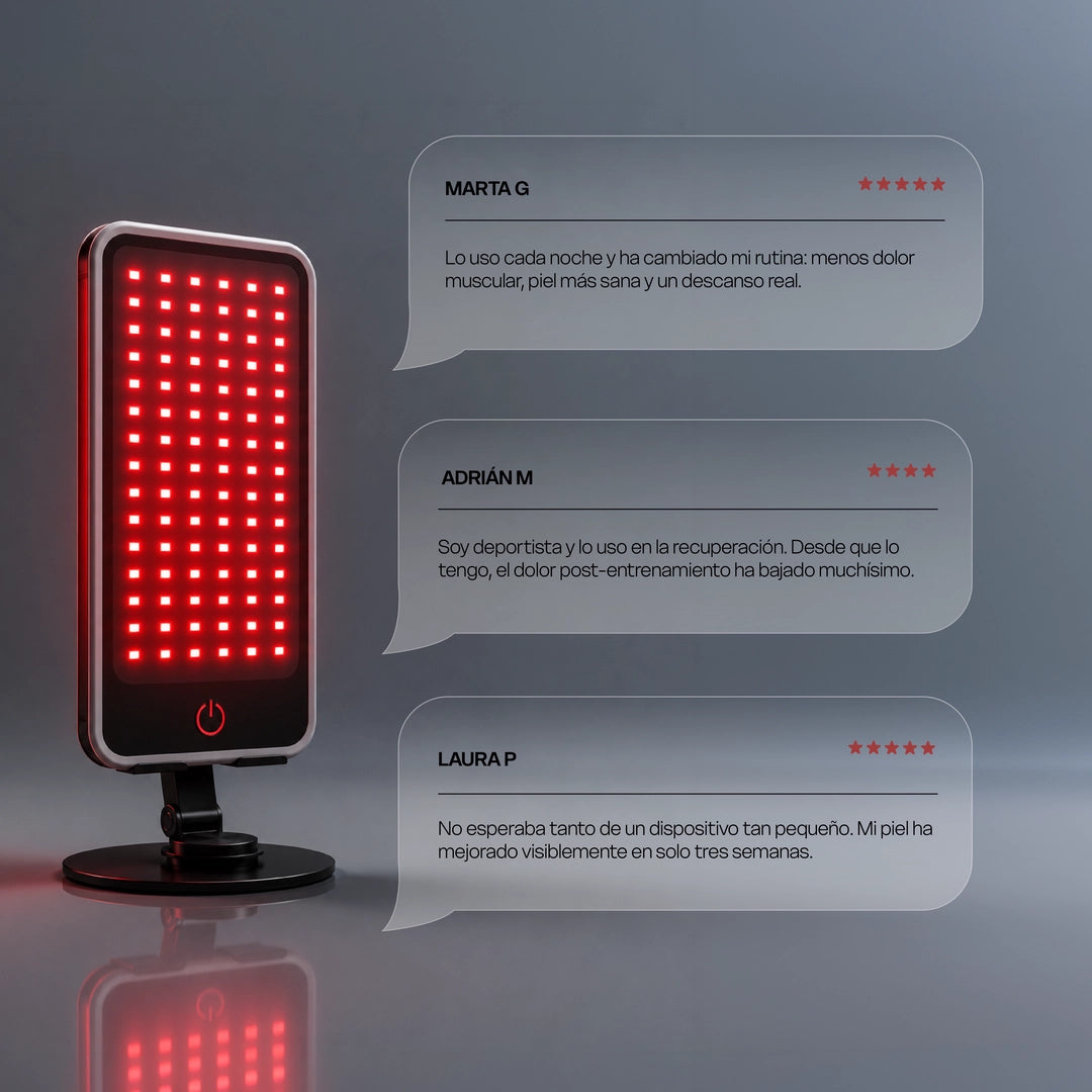 Panel de Terapia de Luz Roja e Infrarroja