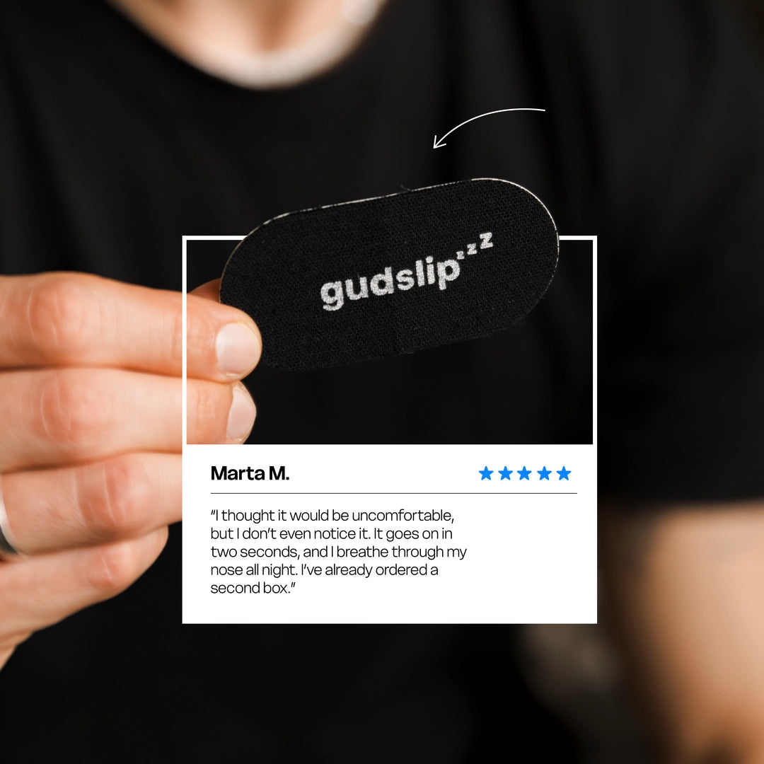 Gudslip® Mouth Tape (Black)