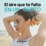 Gudsport® Tiras Nasales (Turquesa)