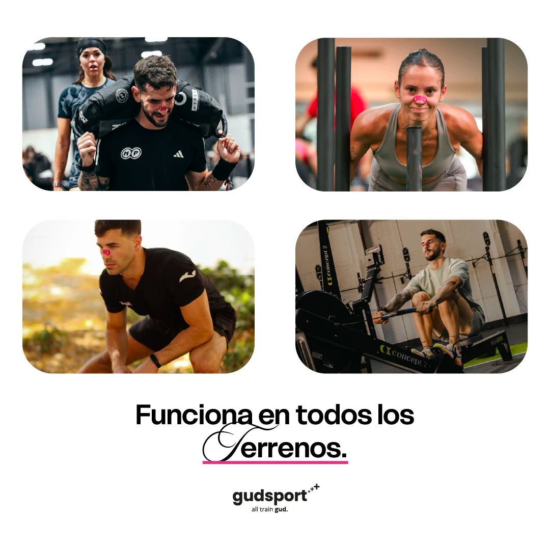 Gudsport® Tiras Nasales (Rosa)
