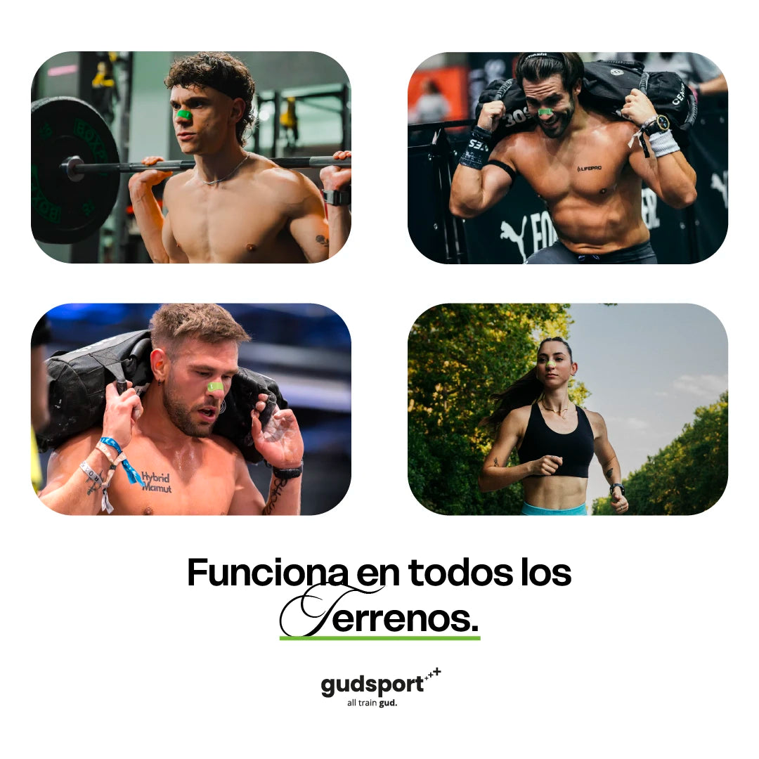 Gudsport® Tiras Nasales (Verde)