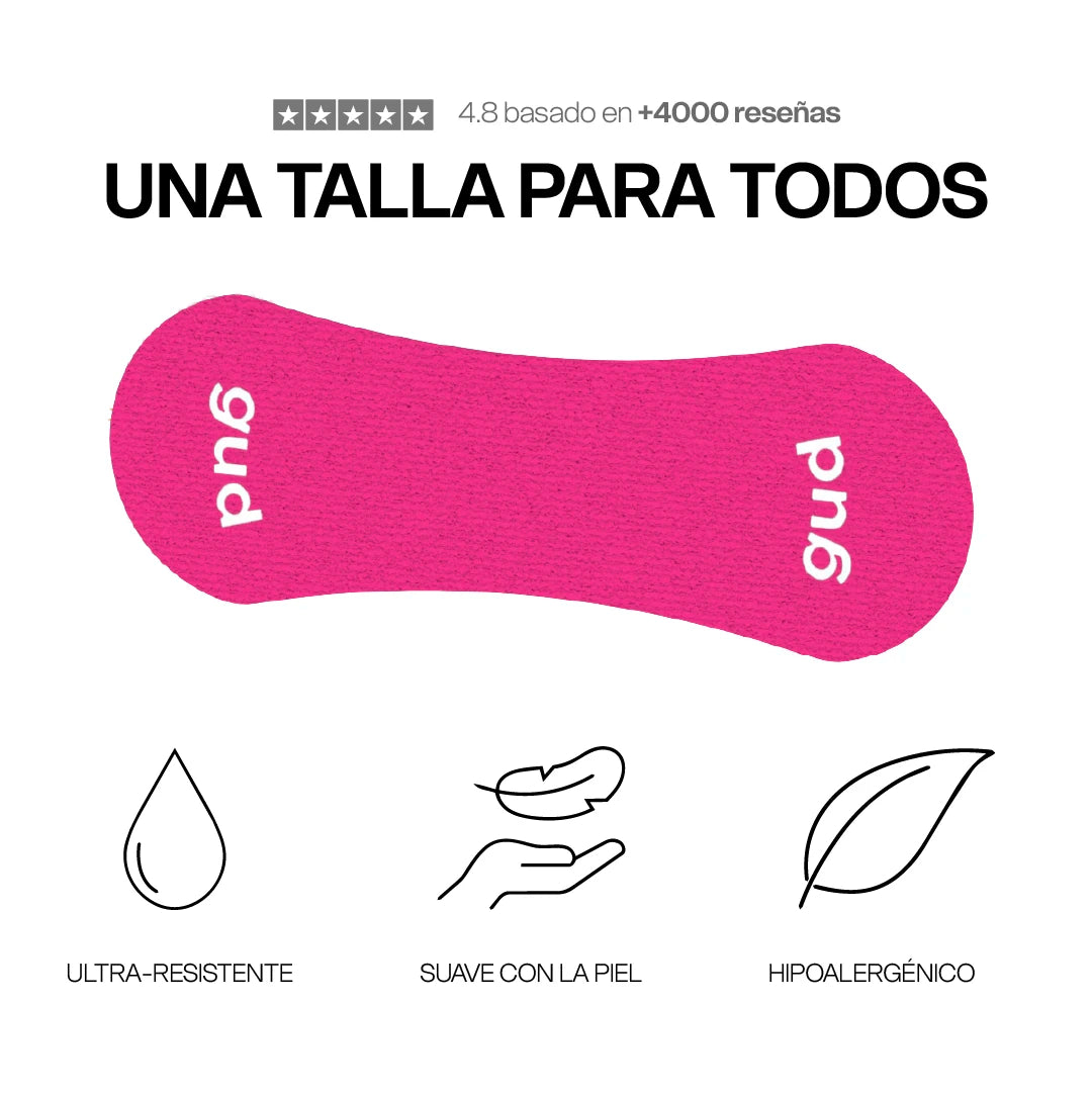 Gudsport® Tiras Nasales (Rosa)