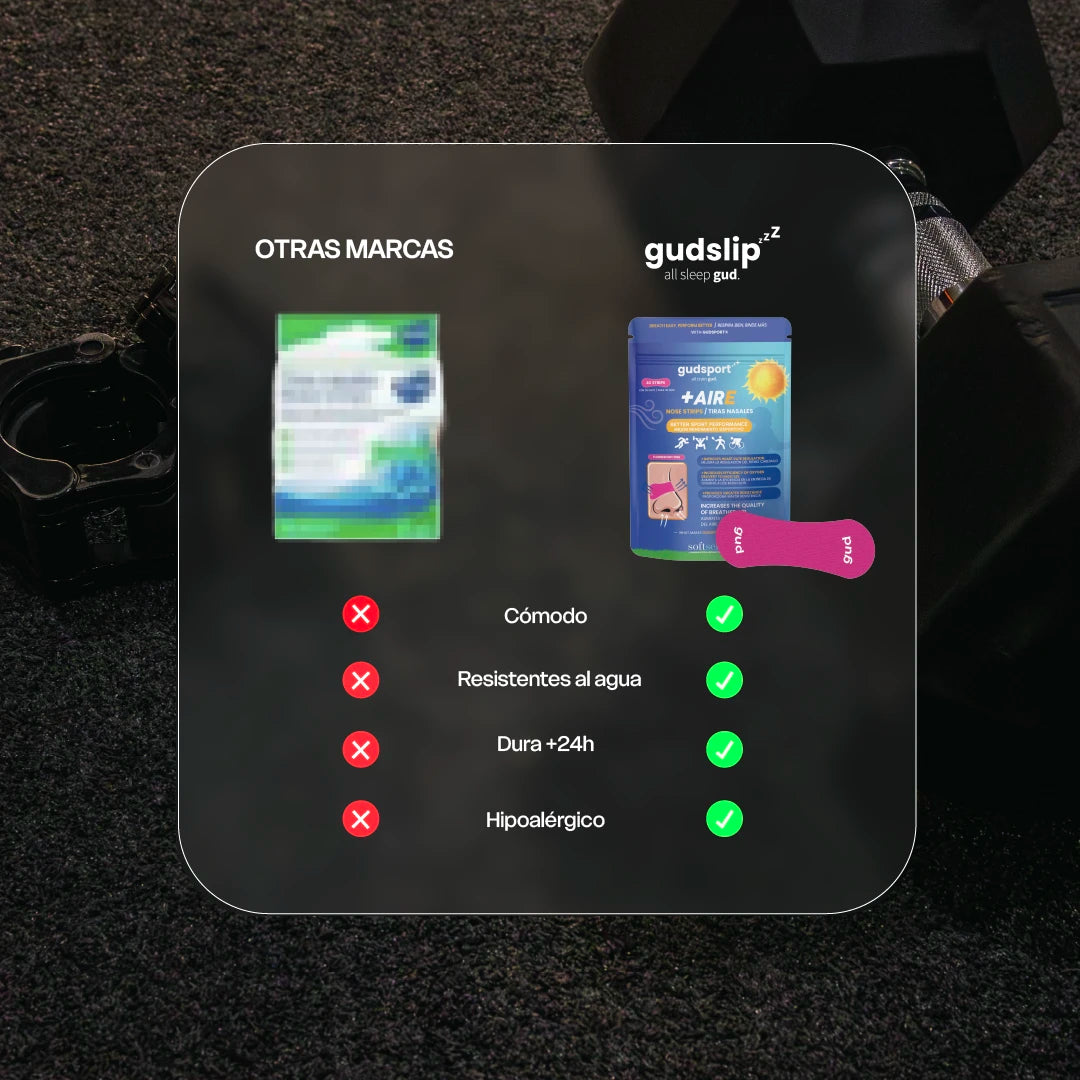 Gudsport® Tiras Nasales (Rosa)