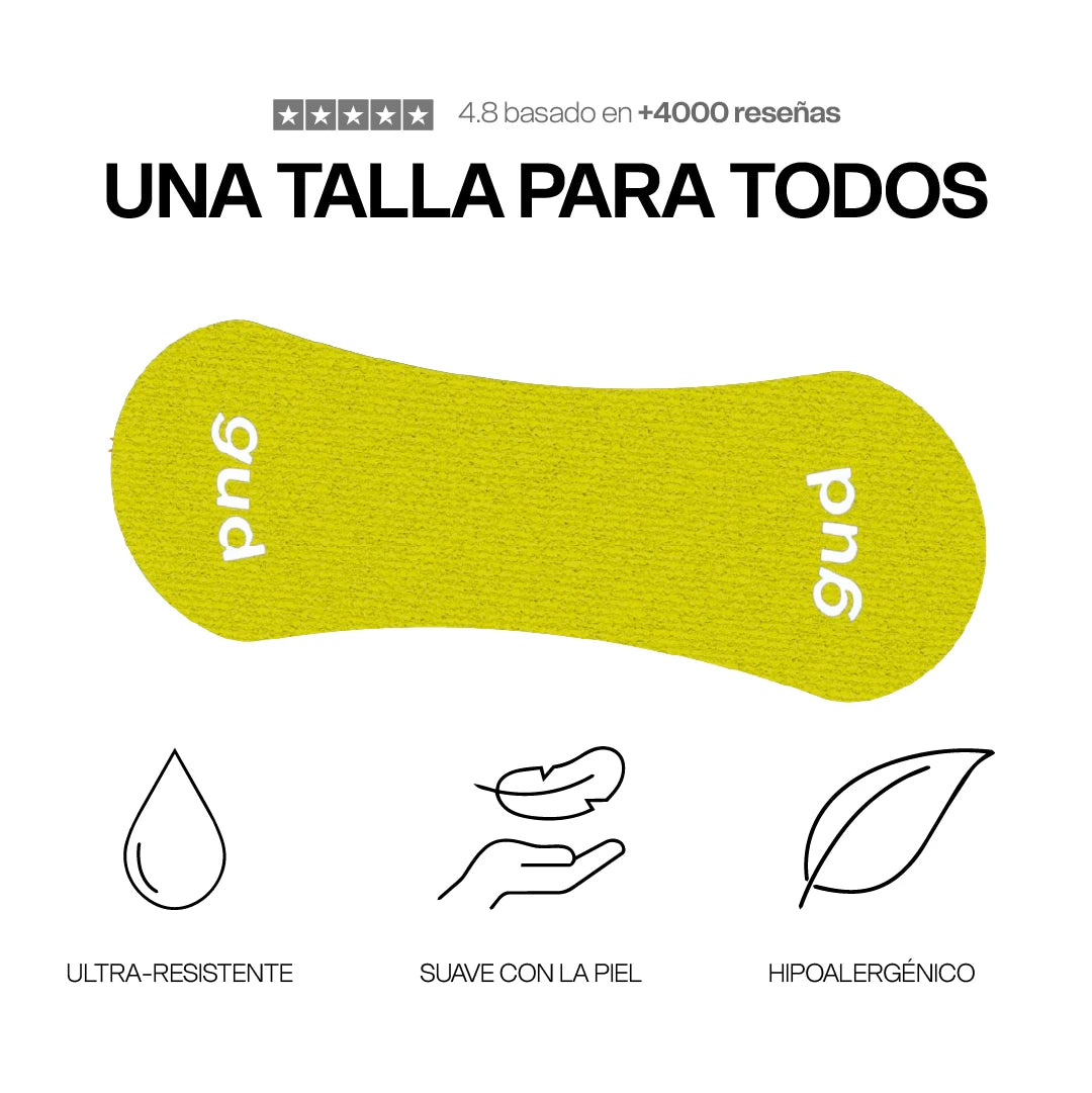 Gudsport® Tiras Nasales (Amarillo)