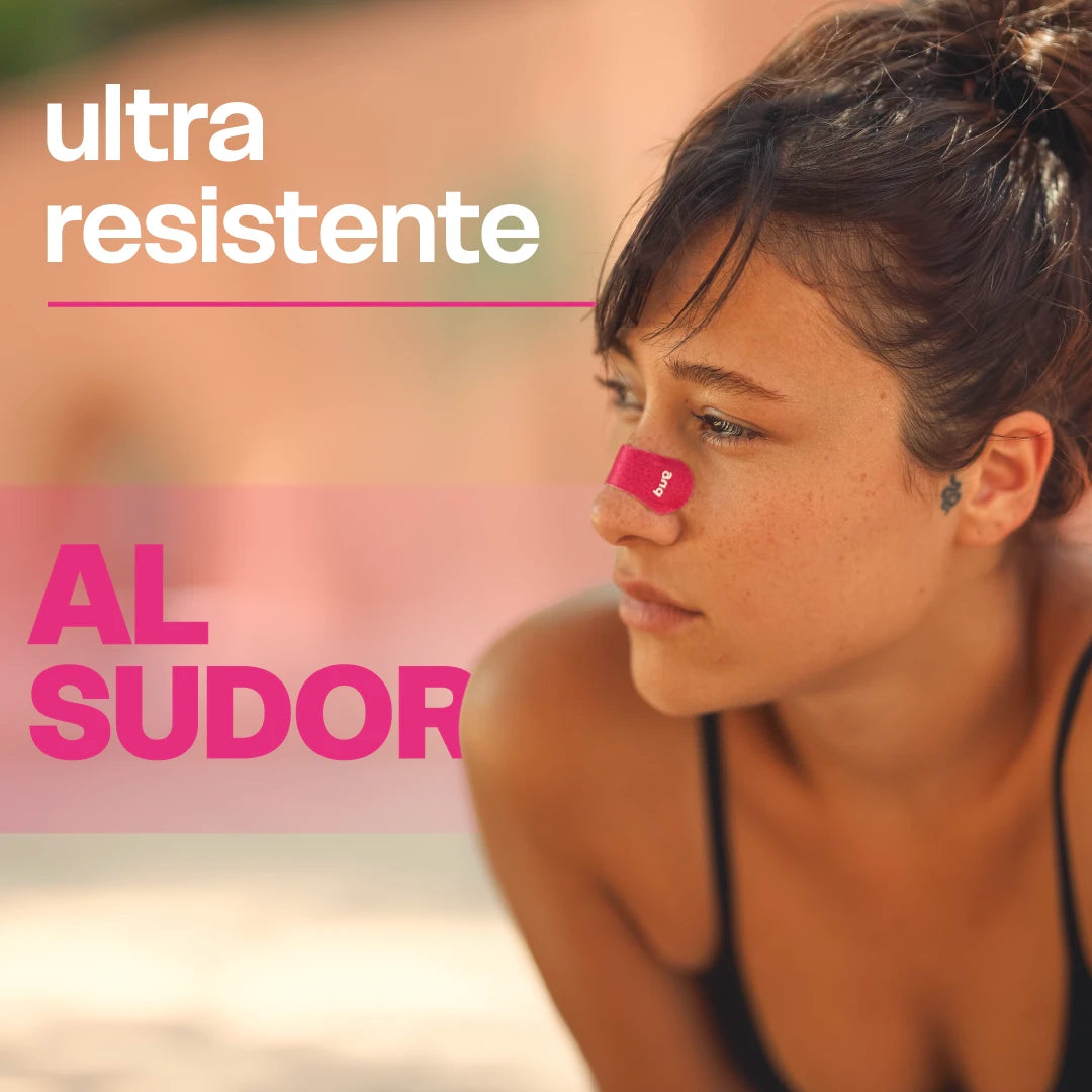Gudsport® Tiras Nasales (Rosa)